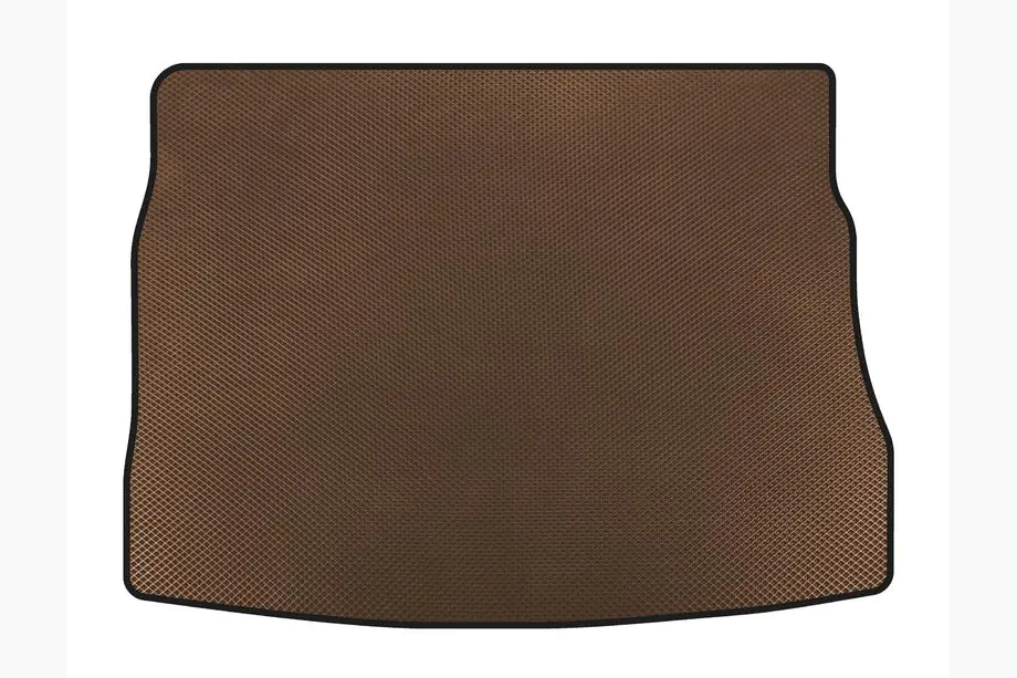 Kia Ceed 2007–2012 EVA kofferbakmat (HB, 3-deurs, bruin) Image