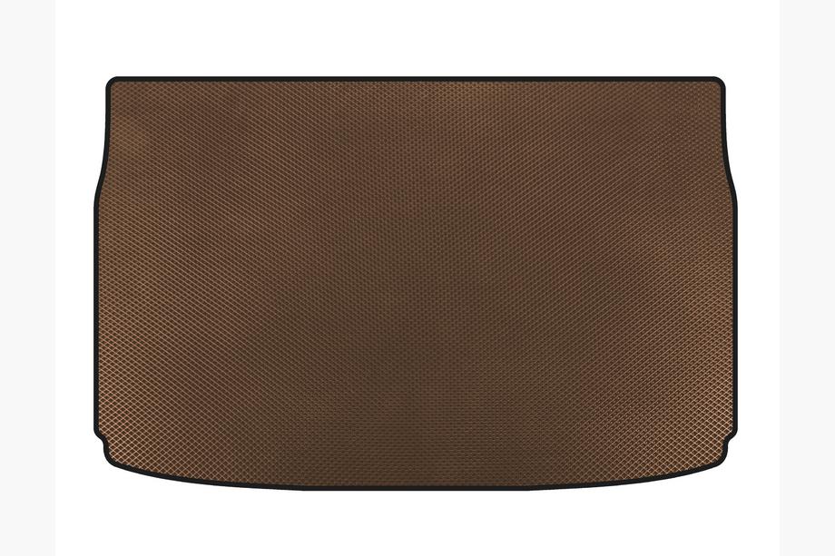 Kia Sedona 2014–2020 EVA kofferbakmat (8-zits, bruin) Image
