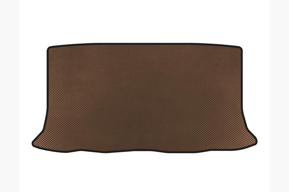Nissan Micra K12 2003–2010 EVA kofferbakmat (HB, bruin) Foto 1
