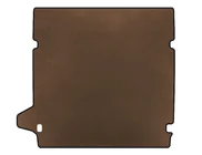 Nissan Pathfinder R51 2005–2014 EVA kofferbakmat (tot 2e zitrij, bruin) foto 1