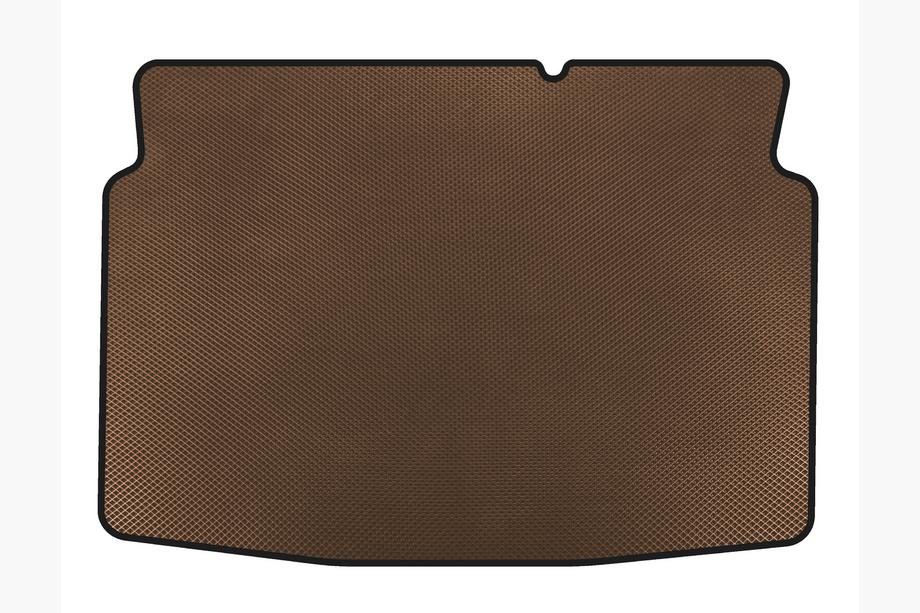 Peugeot 207 2006–2014 EVA kofferbakmat (HB, 5-deurs, bruin) Foto 1