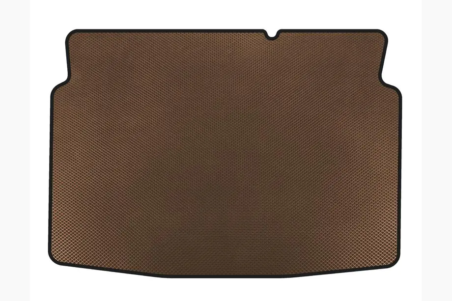 Peugeot 207 2006–2014 EVA kofferbakmat (HB, 5-deurs, bruin) Image
