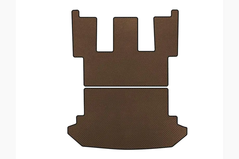 Peugeot 807 2002–2014 EVA kofferbakmat (Bruin) Image