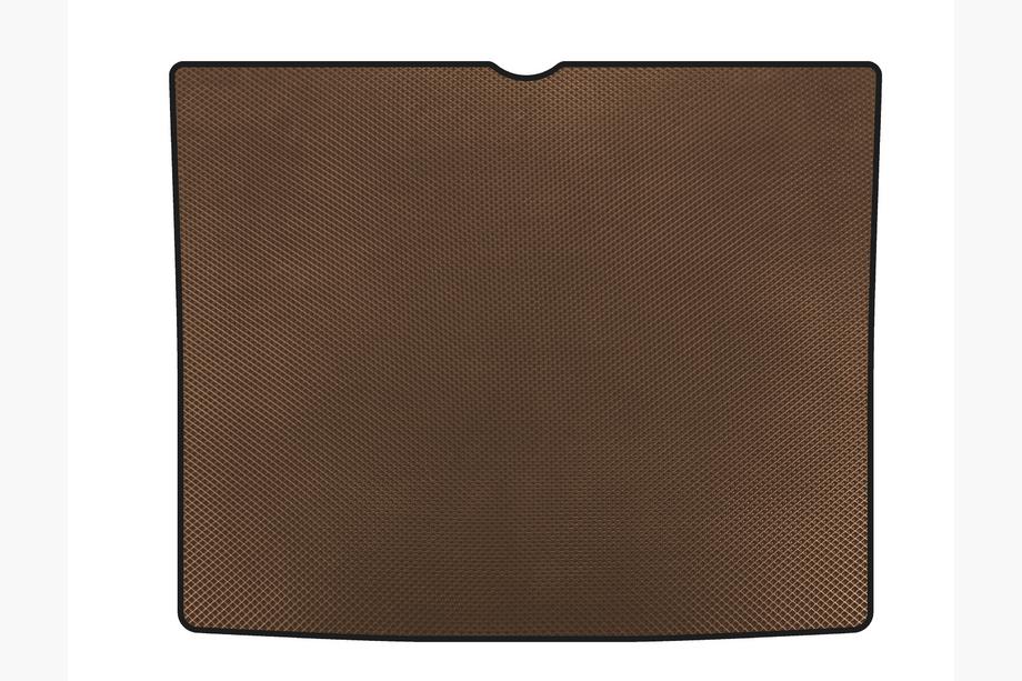 Renault Espace 2002–2014 EVA kofferbakmat (7-zits, bruin) Foto 1
