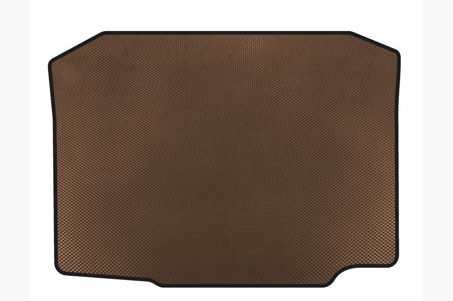 Seat Ibiza 2010–2017 EVA kofferbakmat (2010-2012, HB, 5-deurs, Bruin) Image