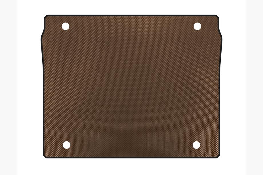 Fiat Doblo II 2010–2022 Kofferbakmat (5-zits/korte wielbasis, bruin) Foto 1
