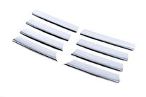 Volkswagen Bora 1998–2004 Grille sierlijsten (8-delig, RVS) foto 3