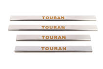 Volkswagen Touran 2003–2010 Carmos dorpellijsten (set 4 stuks, RVS) foto 2