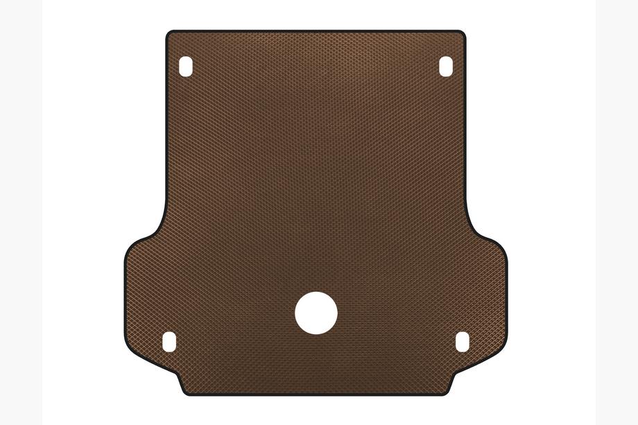 Mitsubishi Pajero Sport 2008–2015 Kofferbakmat (2008-2013, Bruin) Image