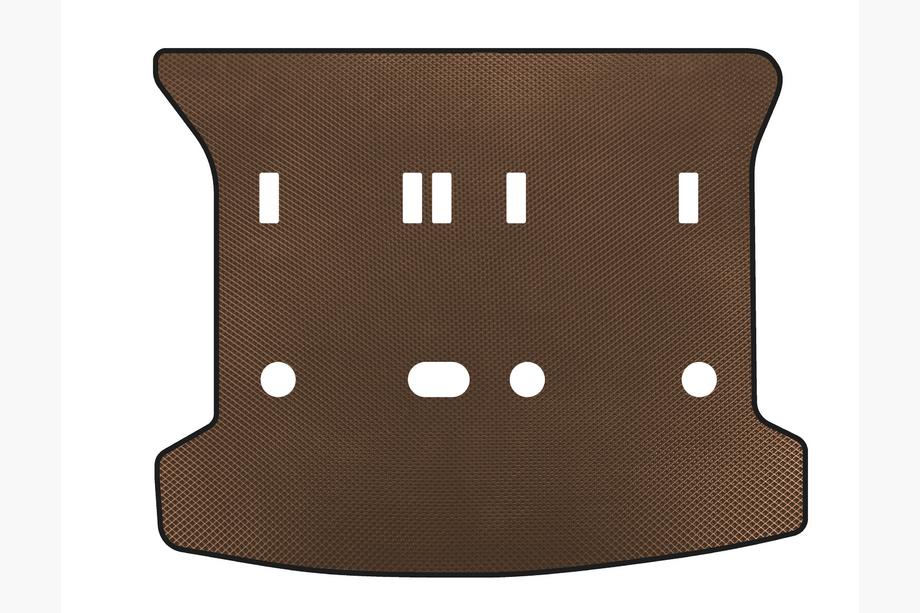 Peugeot 307 2001–2008 Kofferbakmat (SW, Bruin) Image