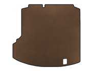 Volkswagen Jetta 2006–2011 Kofferbakmat (SD, bruin) foto 1