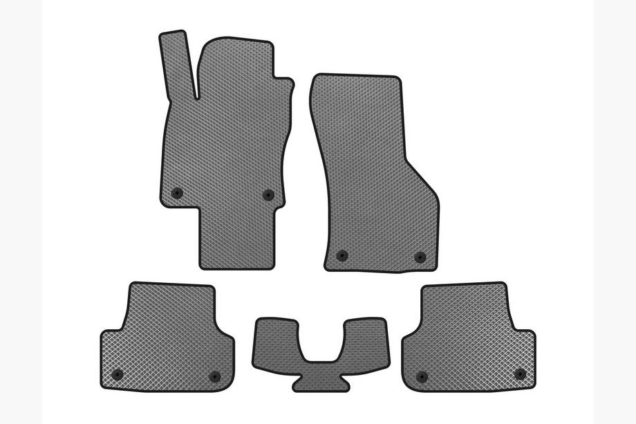 Audi A3 2012–2020 EVA vloermatten (voor E-tron, Sportback, grijs) Image