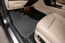 BMW 7 Serie F01/F02 2008–2015 EVA automatten (voor F01, grijs) foto 1