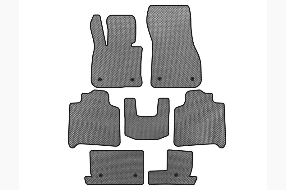 BMW 2 Serie Active Tourer F45/F46 2014–2021 EVA automatten (voor F46, 3 rijen, grijs) Image
