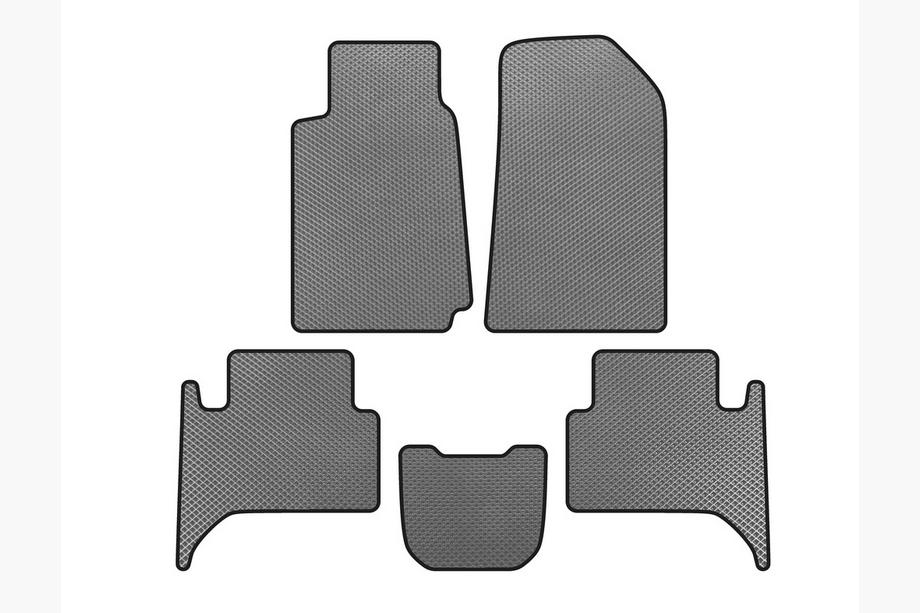 Chevrolet Trailblazer 2012–2019 EVA automatten (2 rijen, grijs) Image