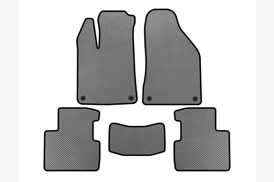 Chrysler 200 II 2014–2017 EVA automatten (SD, grijs) Image