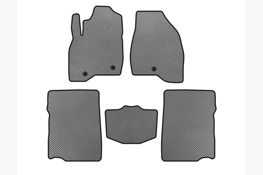 Ford Explorer 2011–2019 EVA automatten (2017-2019, 2e rij, 7-zits, grijs) Image