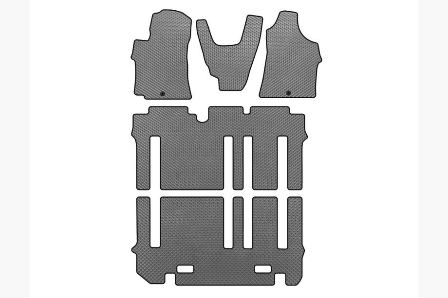 Hyundai H300, H1, Starex 2008–2020 EVA automatten (complete interieur, grijs) Image