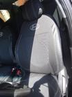 Hyundai Accent 2011–2017 Autostoelhoezen (kunstleer↗stof, Premium) foto 7