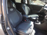 Hyundai Accent 2011–2017 Autostoelhoezen (kunstleer↗stof, Premium) foto 17
