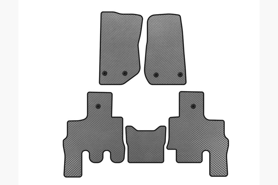 Jeep Wrangler 2007–2017 EVA automatten (grijs) Image