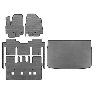 EVA vloermatten (compleet interieur, 8-zits, grijs) Kia Sedona 2014–2020