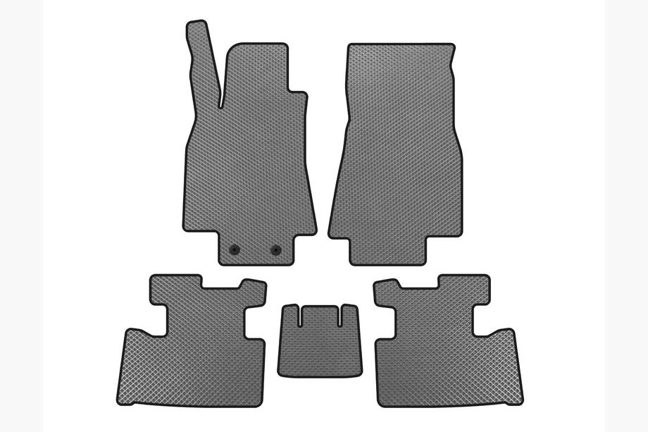 Mercedes A-class W169 2004–2012 EVA automatten (2004-2008, HB, 5-deurs, Grijs) Image