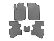 Toyota Aygo 2007–2014 EVA automatten (2007-2009, HB, 3-deurs, Grijs) foto 1