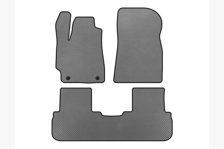 Toyota Highlander 2008–2013 EVA automatten (2 rijen, grijs) Image