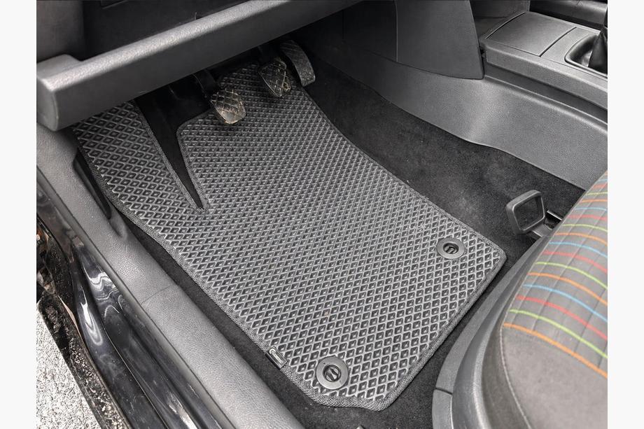 Volkswagen Polo 2001–2009 EVA automatten (HB, 3/5-deurs, grijs) Image