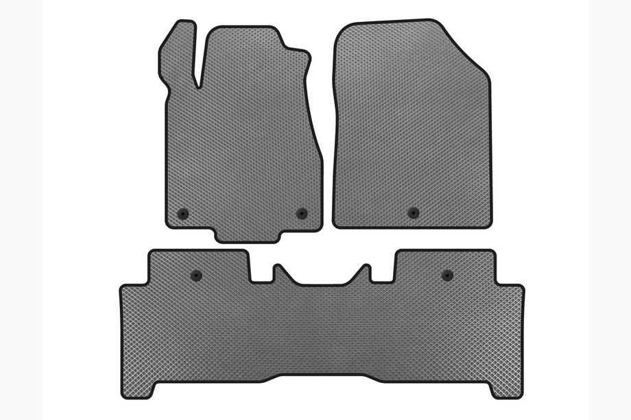 Acura MDX 2007–2013 EVA automatten (2 rijen, grijs) Image