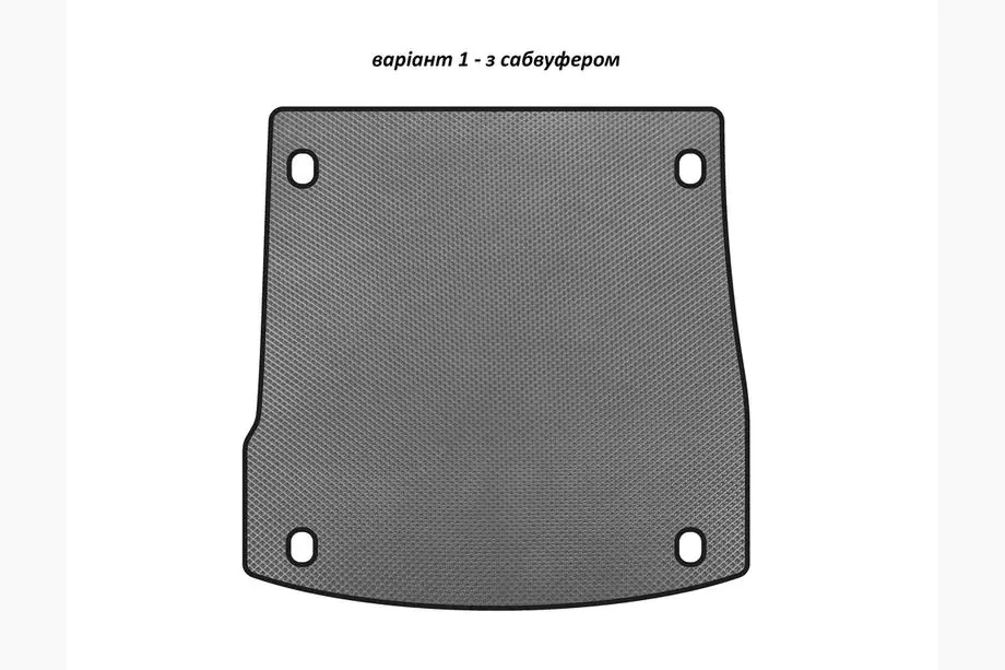 Alfa Romeo Stelvio 2016– EVA V-1 kofferbakmat (voor subwoofer, grijs) Image