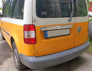 Volkswagen Caddy 2010–2015 RVS sierlijst boven kentekenplaat (2-deurs) foto 1