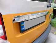 Volkswagen Caddy 2010–2015 RVS sierlijst boven kentekenplaat (2-deurs) foto 2