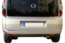 Opel Combo 2012–2018 RVS sierlijst achterruit foto 5