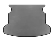 Toyota Corolla 2002–2007 Kofferbakmat (SD, grijs) foto 1