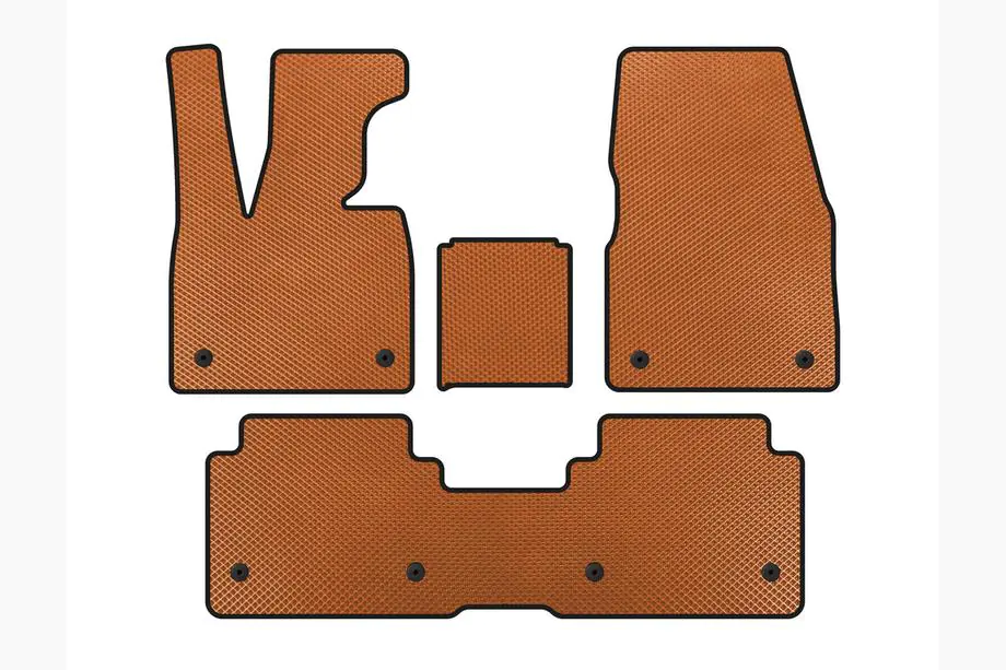 BMW I3 2013–2022 EVA vloermatten (Oranje) Image