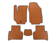 Fiat Croma 2005–2010 EVA automatten voor het interieur (2007-2010, SW, Oranje) foto 1