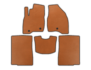 Ford Explorer 2011–2019 EVA automatten (2015-2017, 2 rijen, 7-zits, Oranje) foto 1