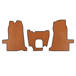 EVA vloermatten voor interieur (2000-2006, 1+1, handgeschakeld, oranje) Ford Transit 2000–2014