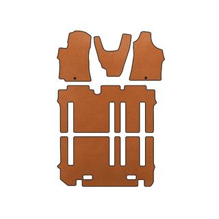 EVA automatten (volledige set interieur, oranje) Hyundai H300, H1, Starex 2008–2020