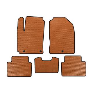 EVA automatten voor het interieur (benzine, oranje)