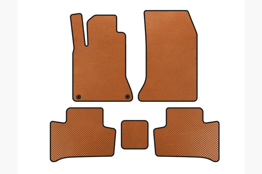 Mercedes B-klasse W246 2011–2018 EVA automatten voor interieur (2015-2018, Oranje) Image
