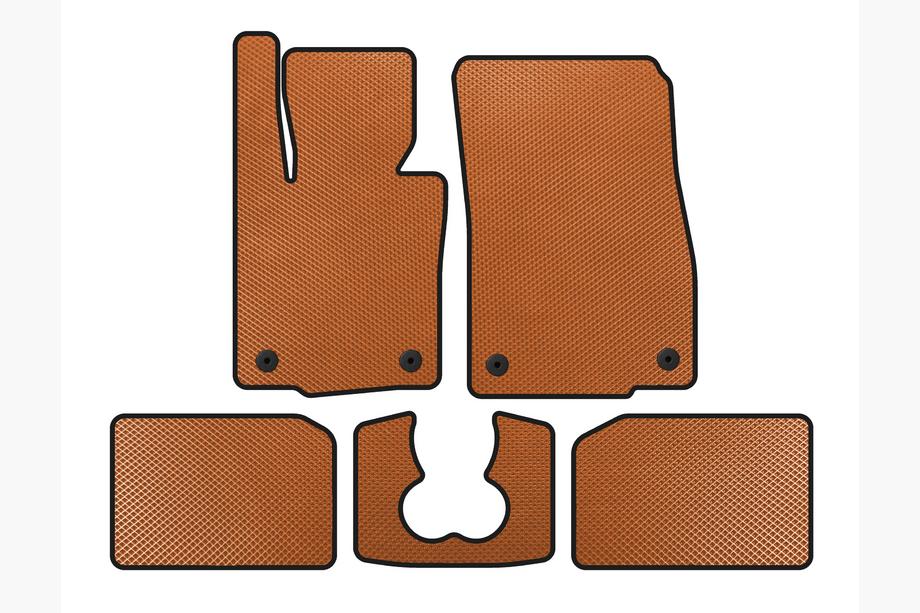 Mini Cooper F55/56/57 2014–2023 EVA-matten (voor S F55, 5-deurs, oranje) Image