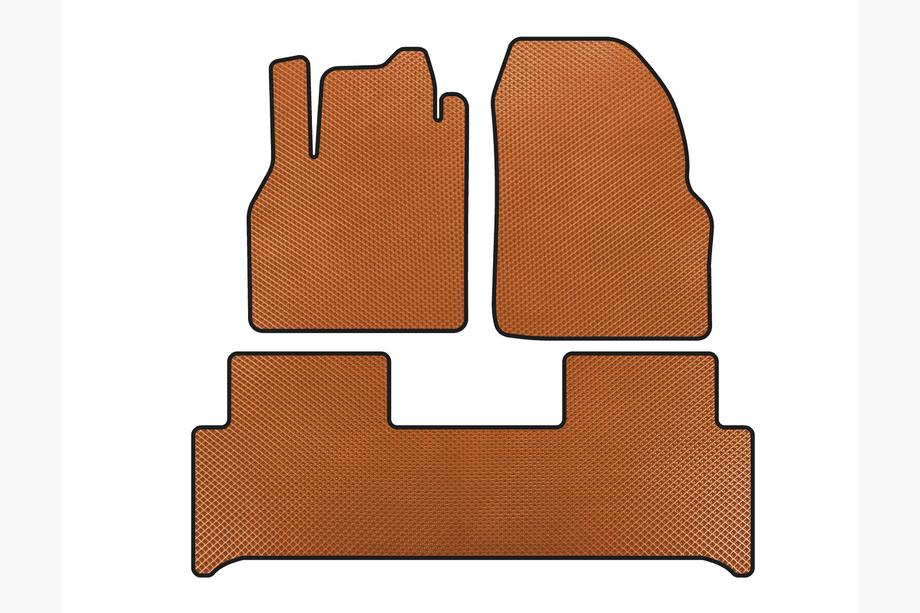 Renault Scenic/Grand 2003–2009 EVA vloermatten (Oranje) Image