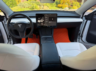 Tesla Model Y 2020– EVA automatten (2020-2024, Oranje) foto 2