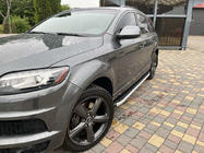 Audi Q7 2005–2015 Fullmond side steps (2 stuks, aluminium) foto 2