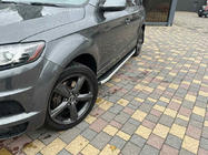 Audi Q7 2005–2015 Fullmond side steps (2 stuks, aluminium) foto 5