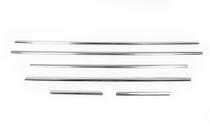 BMW X5 E70 2007–2013 Onderste raamlijsten (6 stuks, RVS) OmsaLine - Italiaans roestvrij staal foto 3