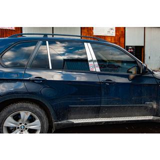 RVS deurstijlsierlijsten BMW X5 E70 2007–2013 foto 1